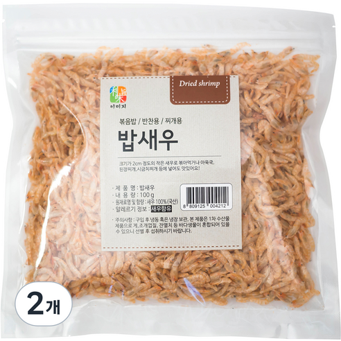 이미지 밥새우, 100g, 2개