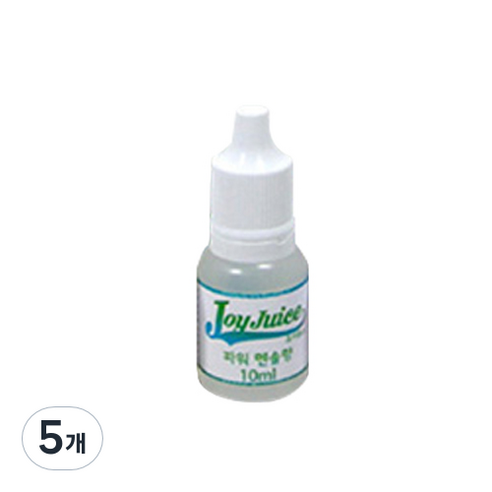 아로마조이 조이쥬스 슬라임 향료 10ml, 5개, 파워멘솔