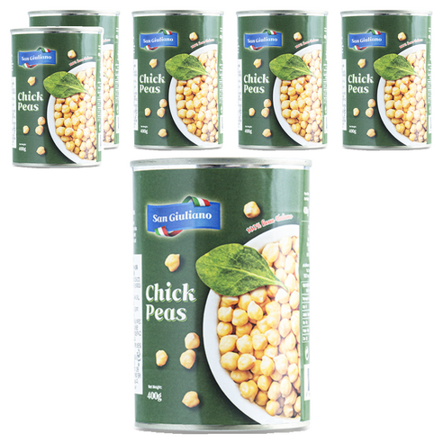 산줄리아노 이집트 콩 칙피스, 6개, 400g