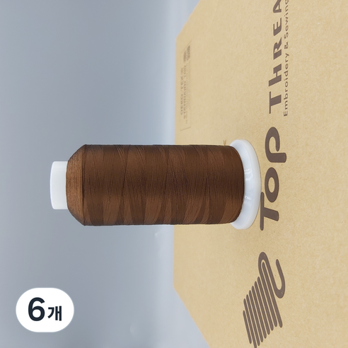 탑스레드 레이온 자수실, 9073, 6개