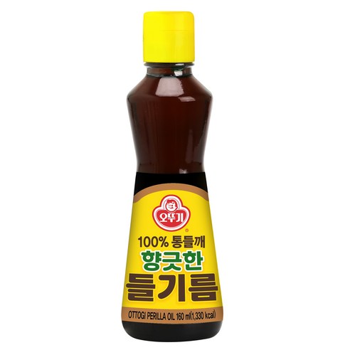 오뚜기 향긋한 들기름, 160ml, 1개