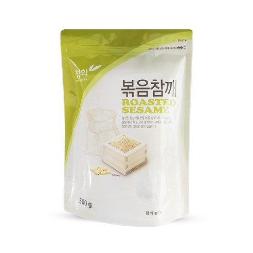 청화 볶음참깨, 500g, 1개