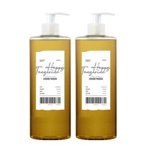 미미로린스 모먼트 플랜트 핸드워시 해피텐져린, 500ml, 2개