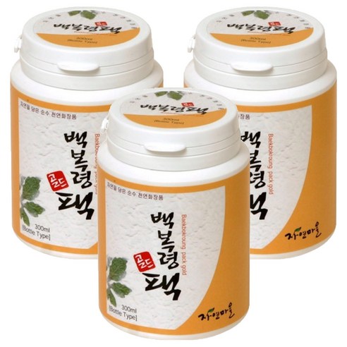 자연마을 백복령팩골드300, 1개입, 3개