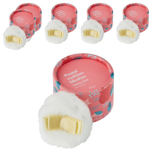 더페이스샵 파스텔 쿠션 블러셔 6g, 메리핑크, 6개