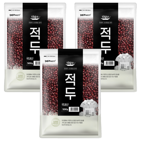 더담은 적두, 500g, 3개
