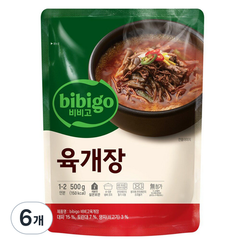 비비고 육개장: 전통적인 풍미가 살아 있는 맛있는 국물