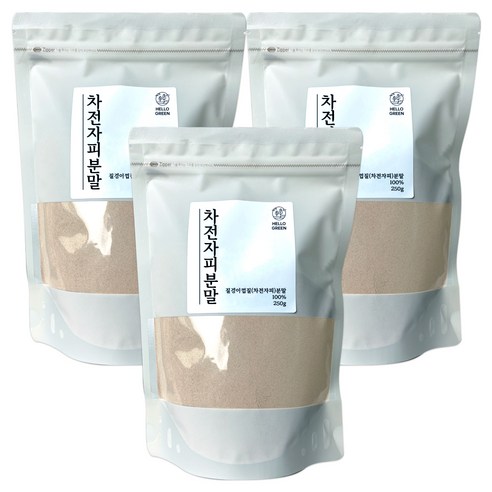 헬로우그린 차전자피 분말 가루 500gX2(팩) 총1kg, 500g, 2개