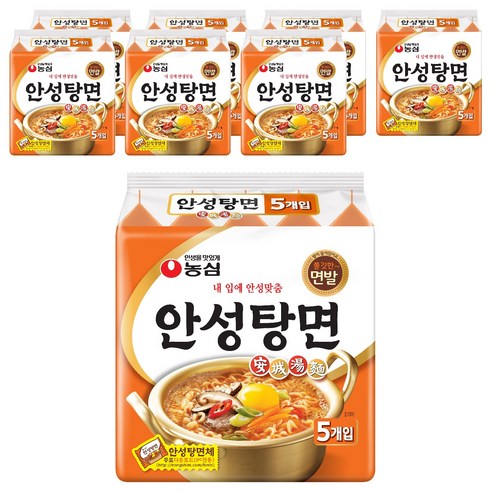 농심 안성탕면 125g