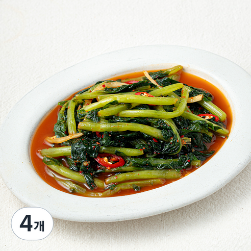 유정임 열무김치, 1.5kg, 4개