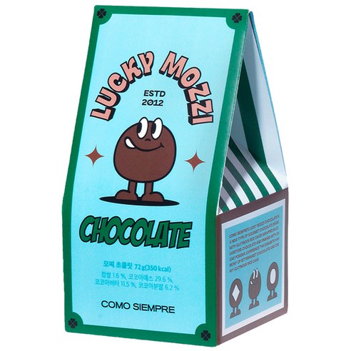 모찌 초콜릿 12p, 72g, 1개
