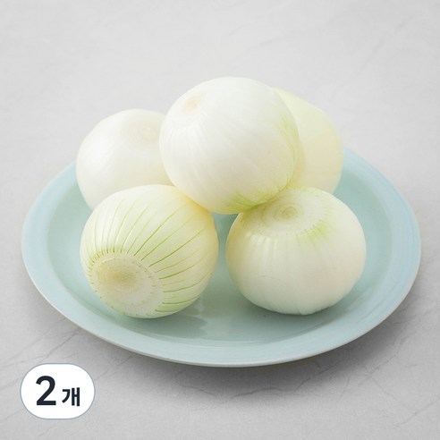 무안 깐양파, 1kg, 2개