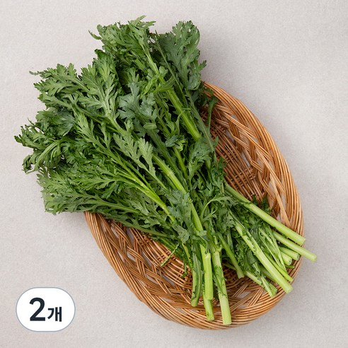 곰곰 국내산 쑥갓, 150g, 2개