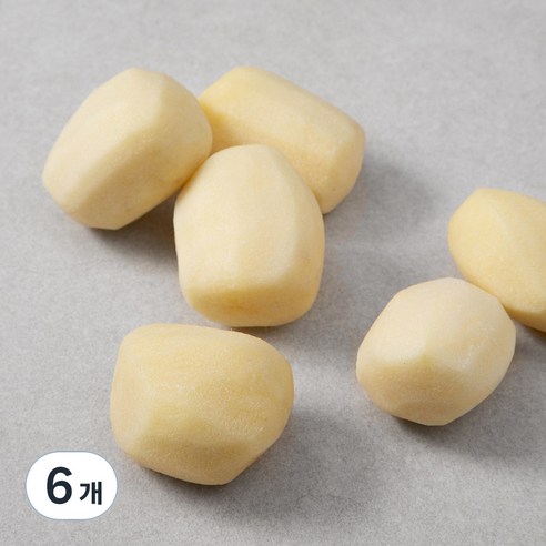 국내산 깐감자, 500g, 6개
