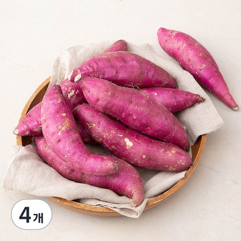 해남 꿀맛 밤고구마, 1.5kg, 4개