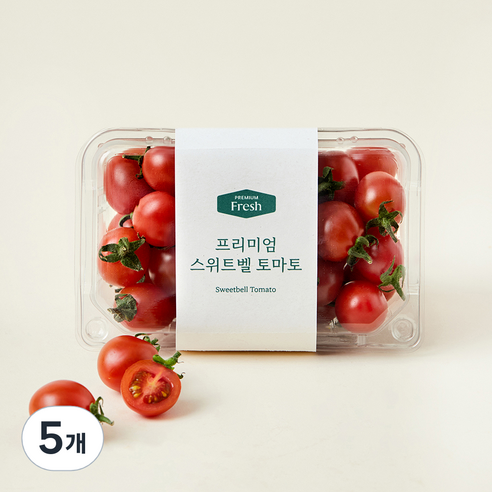 프리미엄 스위트벨 토마토, 400g, 5개