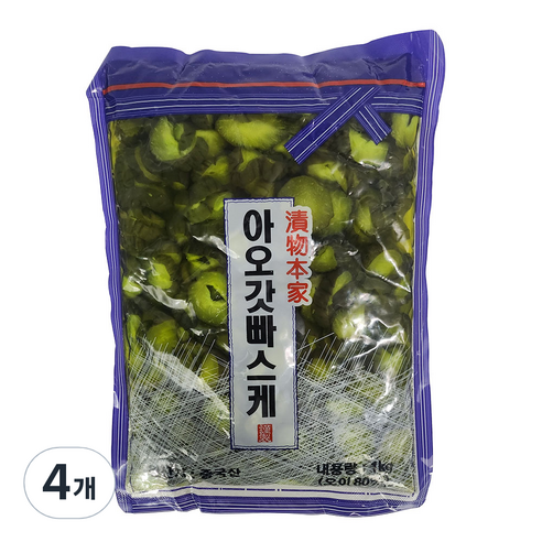 토호식품 아오갓바스케, 1kg, 4개