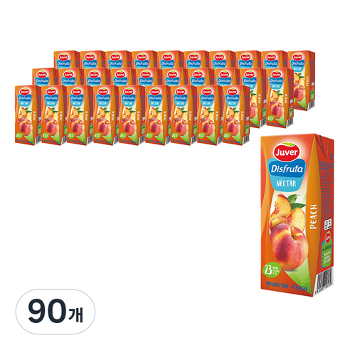 후버 넥타 복숭아, 200ml, 90개