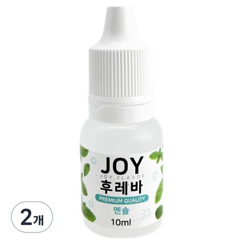 조이후레바 아로미조이 슬라임재료 10ml, 2개, 멘솔