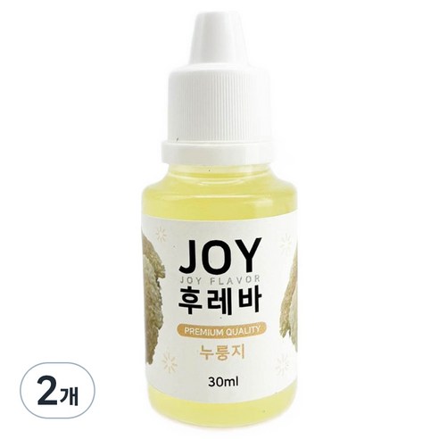 조이라이프 아로마조이 슬라임재료 조이후레바 30ml, 2개, 누룽지