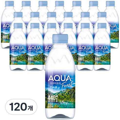 동원 아쿠아 포레, 330ml, 120개
