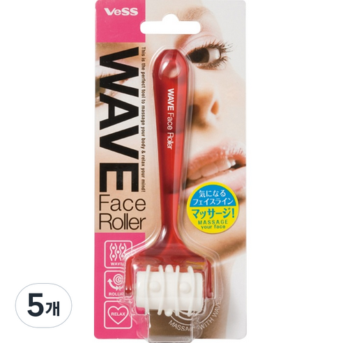[베스] VESS 미용용품 웨이브페이스롤러, 5개