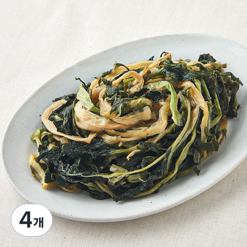 국내산 몸에 나물 데친 시래기, 300g, 4개
