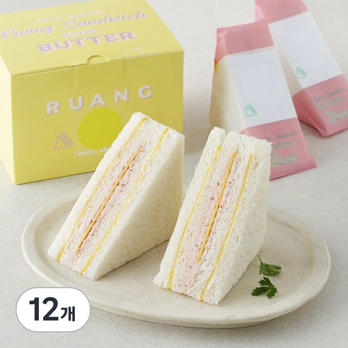 루앙 딸기 샌드위치, 63g, 12개