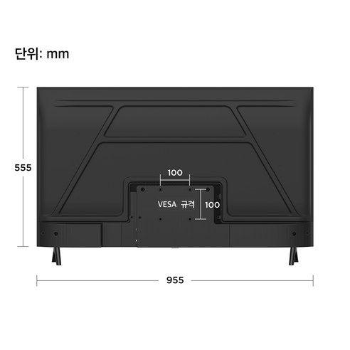 TCL FHD LED 안드로이드 TV, 108cm(43인치), 43S5400A, 스탠드형, 고객직접설치