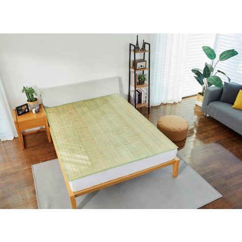 올여름, 끈적임 없이 쾌적하게! 내추럴 대자리 러그로 시원한 여름을 맞이하세요.