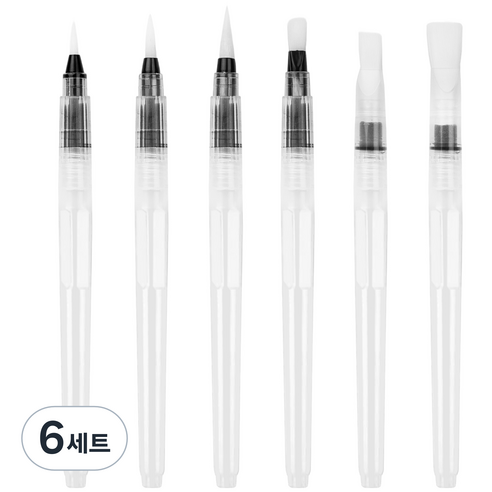 시토닉 워터 브러쉬 6종 세트, 6세트