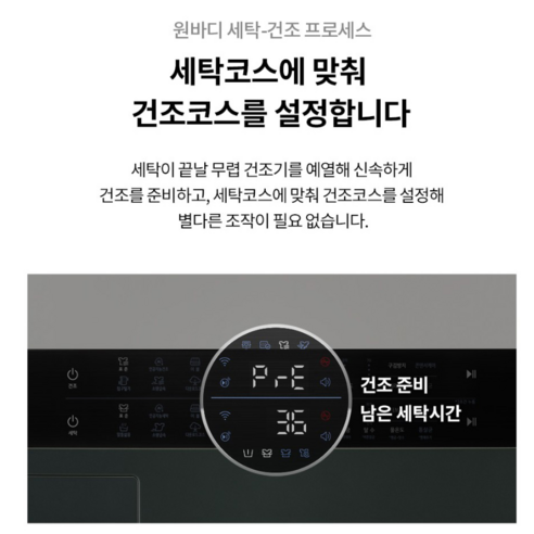 LG전자 트롬 오브제컬렉션 워시타워 세탁기 + 건조기 세트 W20EEZ 24kg + 20kg 방문설치, 네이처 베이지