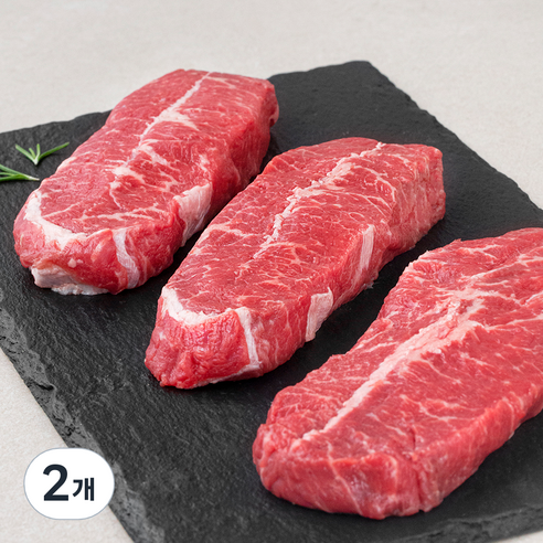 곰곰 미국산 부채살 스테이크용 (냉장), 400g, 2개