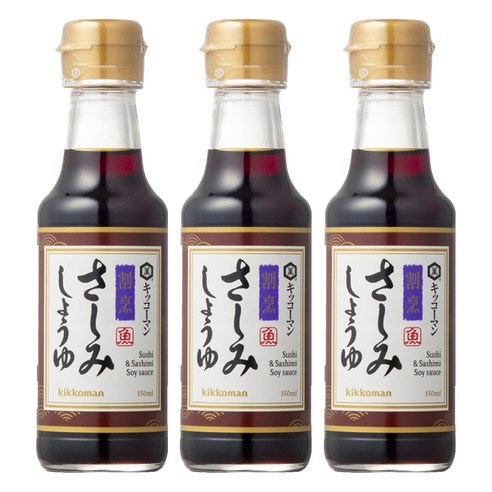 기꼬만 사시미 간장, 150ml, 3개