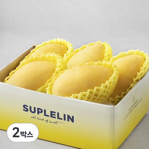 캄보디아 망고 4~5입, 1.6kg(4~5입), 2박스