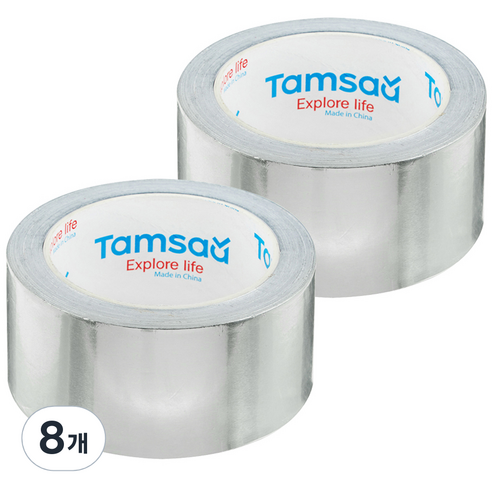 탐사 은박 알루미늄 호일 테이프 23m, 8개