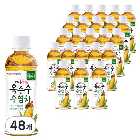 광동옥수수수염차, 340ml, 48개