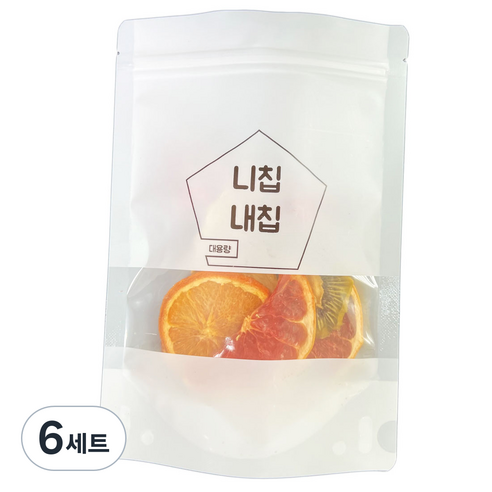 DIY 바크초콜릿 만들기용 건조과일 5종 세트 30g, 6세트
