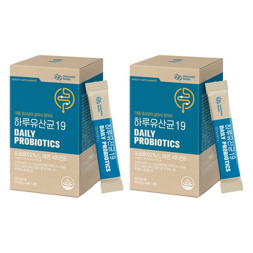 대상웰라이프 하루 유산균 19