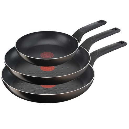 테팔 티타늄 액티쿡 후라이팬 3종세트, 블랙커피, 프라이팬 20cm + 28cm + 30cm, 1세트