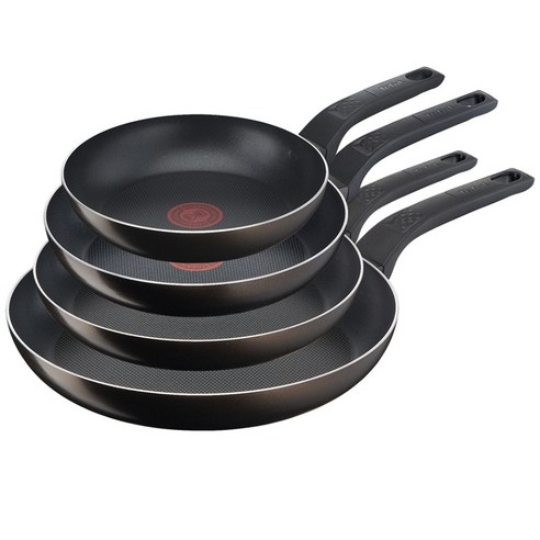테팔 티타늄 액티쿡 후라이팬 4종세트, 블랙커피, 프라이팬 20cm + 24cm + 26cm +30cm, 1세트