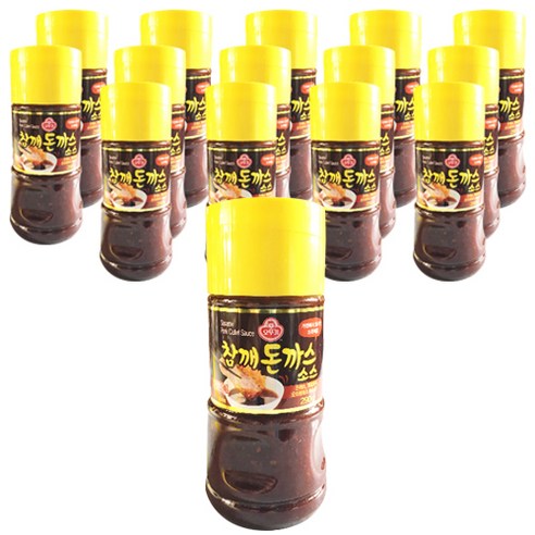 오뚜기 참깨 돈까스 소스, 290g, 15개