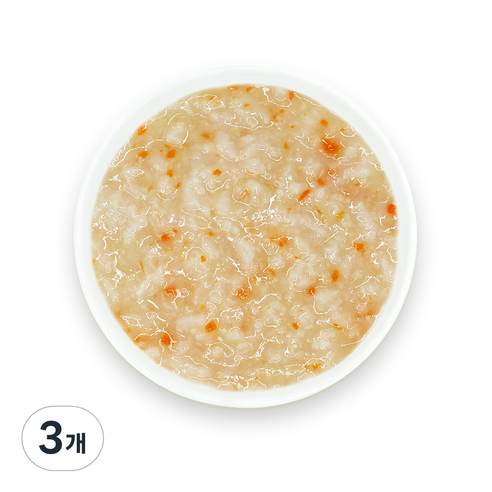 짱죽 실온 이유식 중기, 160g, 3개, 누룽지마죽
