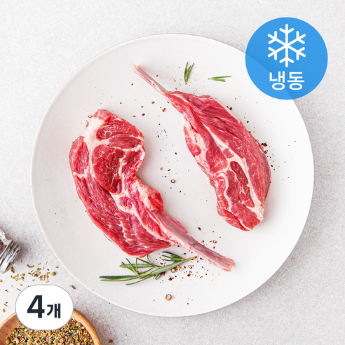 글래드 시그니처 램 양갈비 숄더랙 (냉동), 250g, 4개