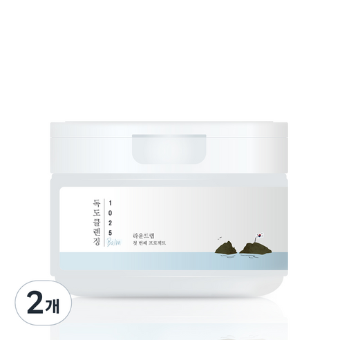 라운드랩 1025 독도 클렌징 밤, 100ml, 2개