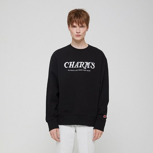 CHARMS WAVE LOGO 스웻셔츠