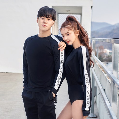 벤디스 남녀공용 자외선차단 서퍼에디션 래쉬가드 상의 C279