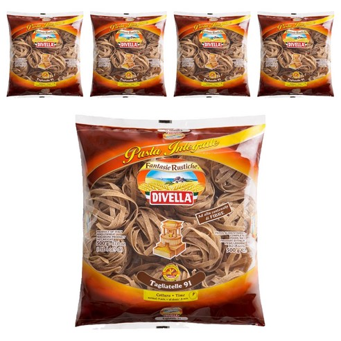 디벨라 통밀 딸리아뗄레 파스타, 500g, 5개