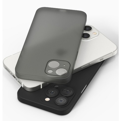 궁극적인 보호와 스타일을 위한 신지모루 0.5mm 초슬림 무광 매트 휴대폰 케이스