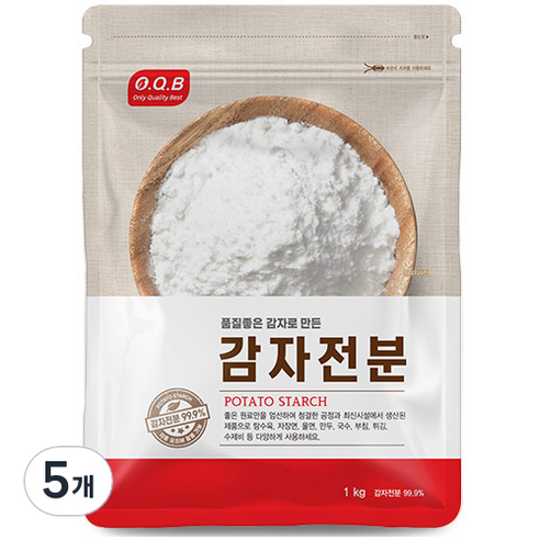 오큐비 감자전분, 1kg, 5개